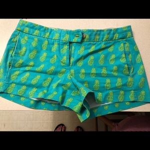 JCrew Factory 3” Pineapple Shorts